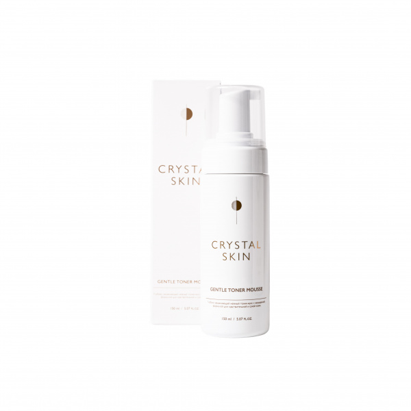 CRYSTAL SKIN GENTLE TONER MOUSSE